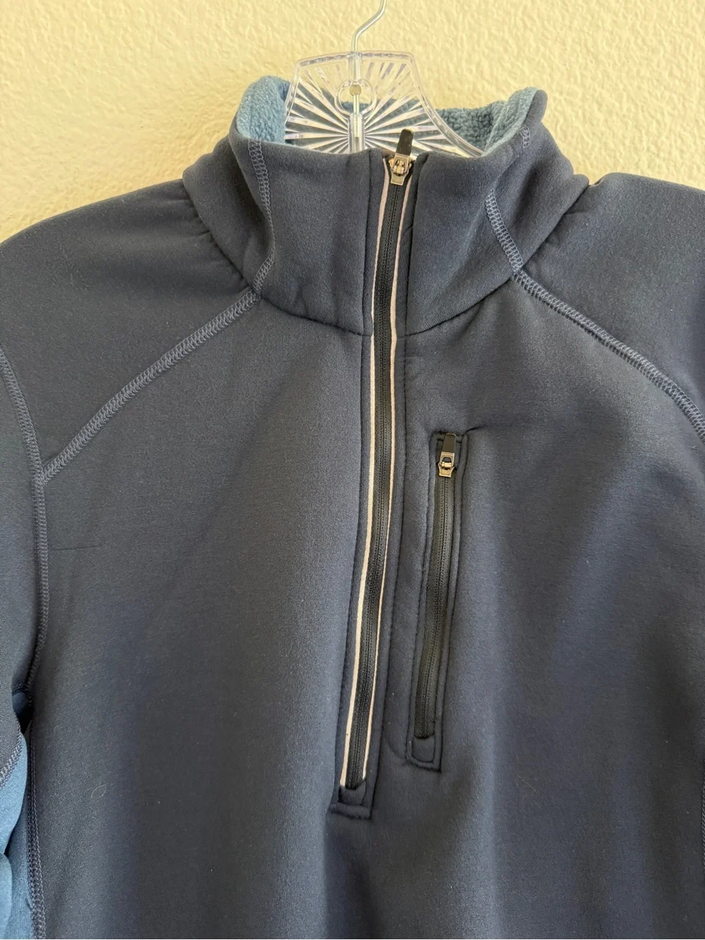 REI Dark Navy Half-Zip Pullover